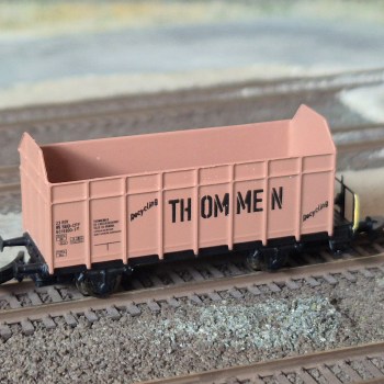 FR ZF300b SBB Metall-Recycling-Wagen THOMMEN