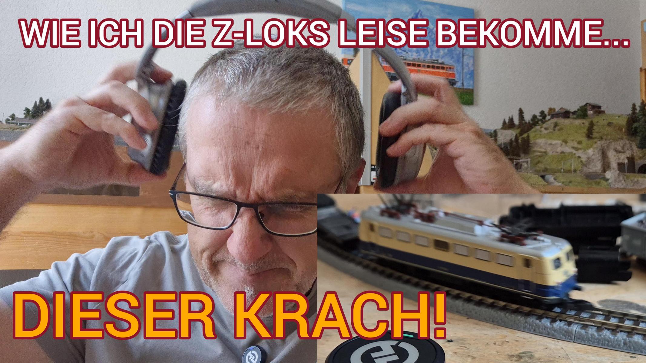Weg mit dem Motorlärm